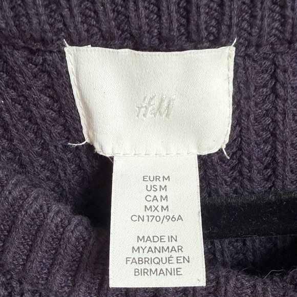 H&M Black Ribbed Cardigan - Picture 3 of 7